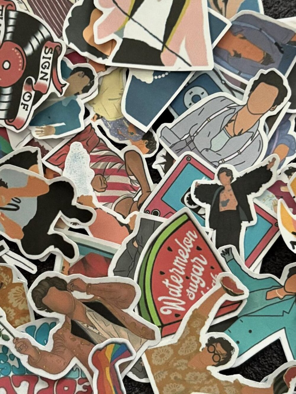 Handmade Harry Style Sticker Packs
